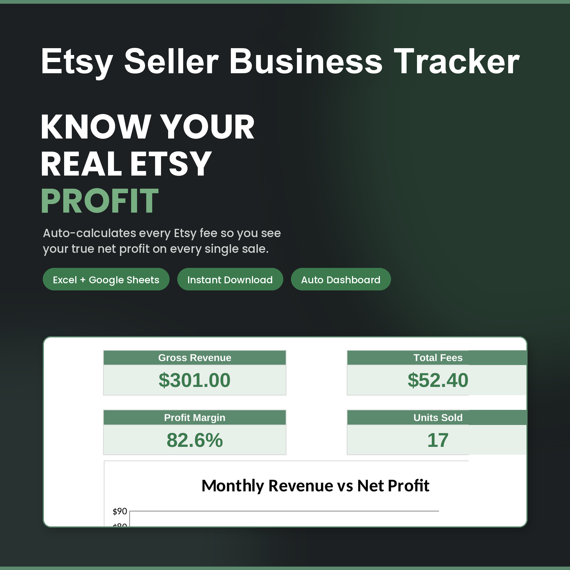 Etsy Seller Business Tracker
