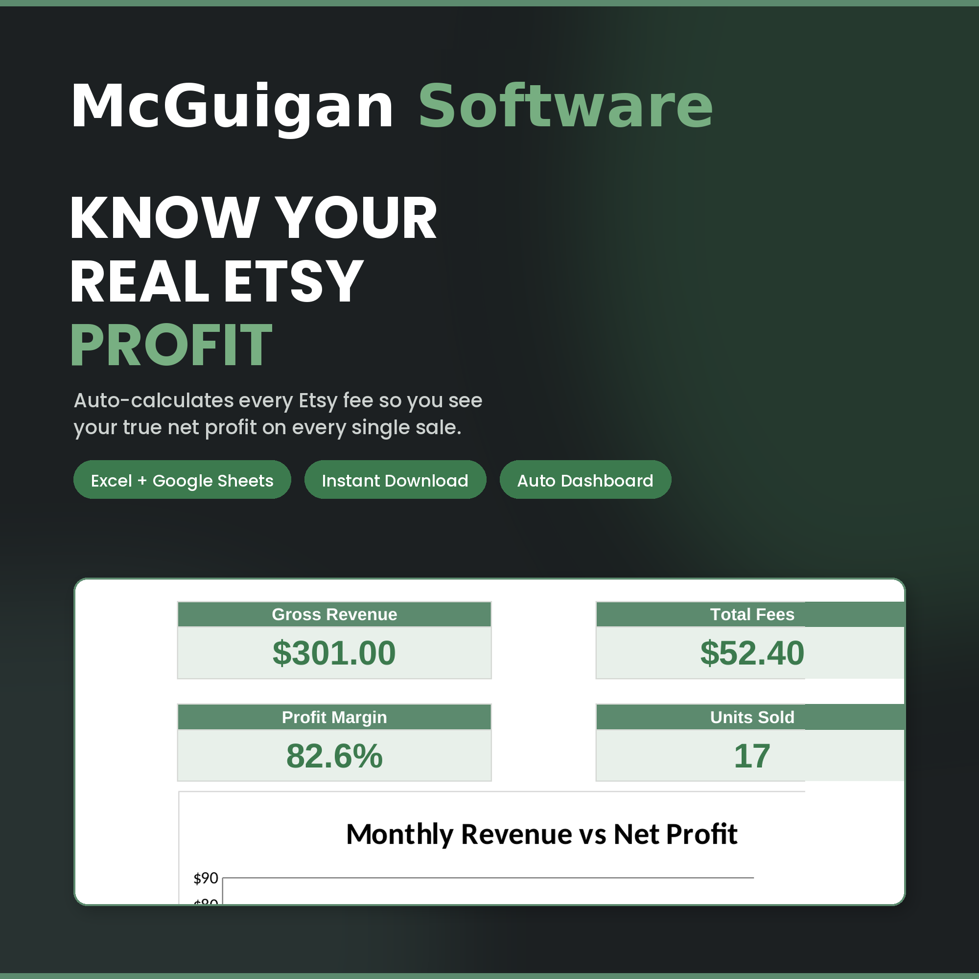 Etsy Seller Business Tracker
