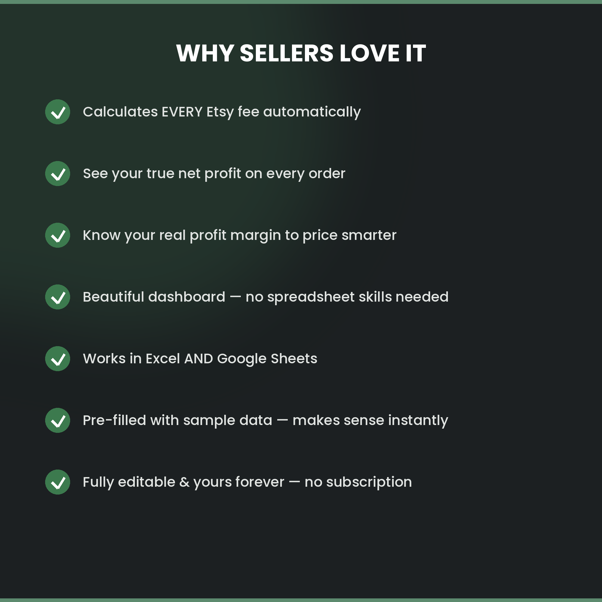 Etsy Seller Business Tracker