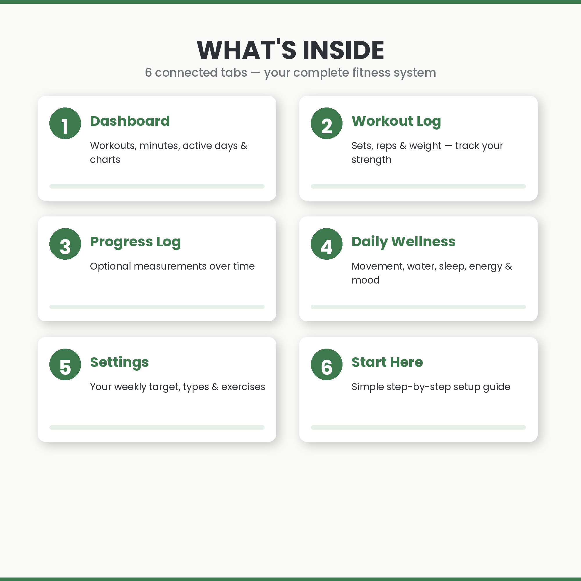 Fitness & Workout Tracker