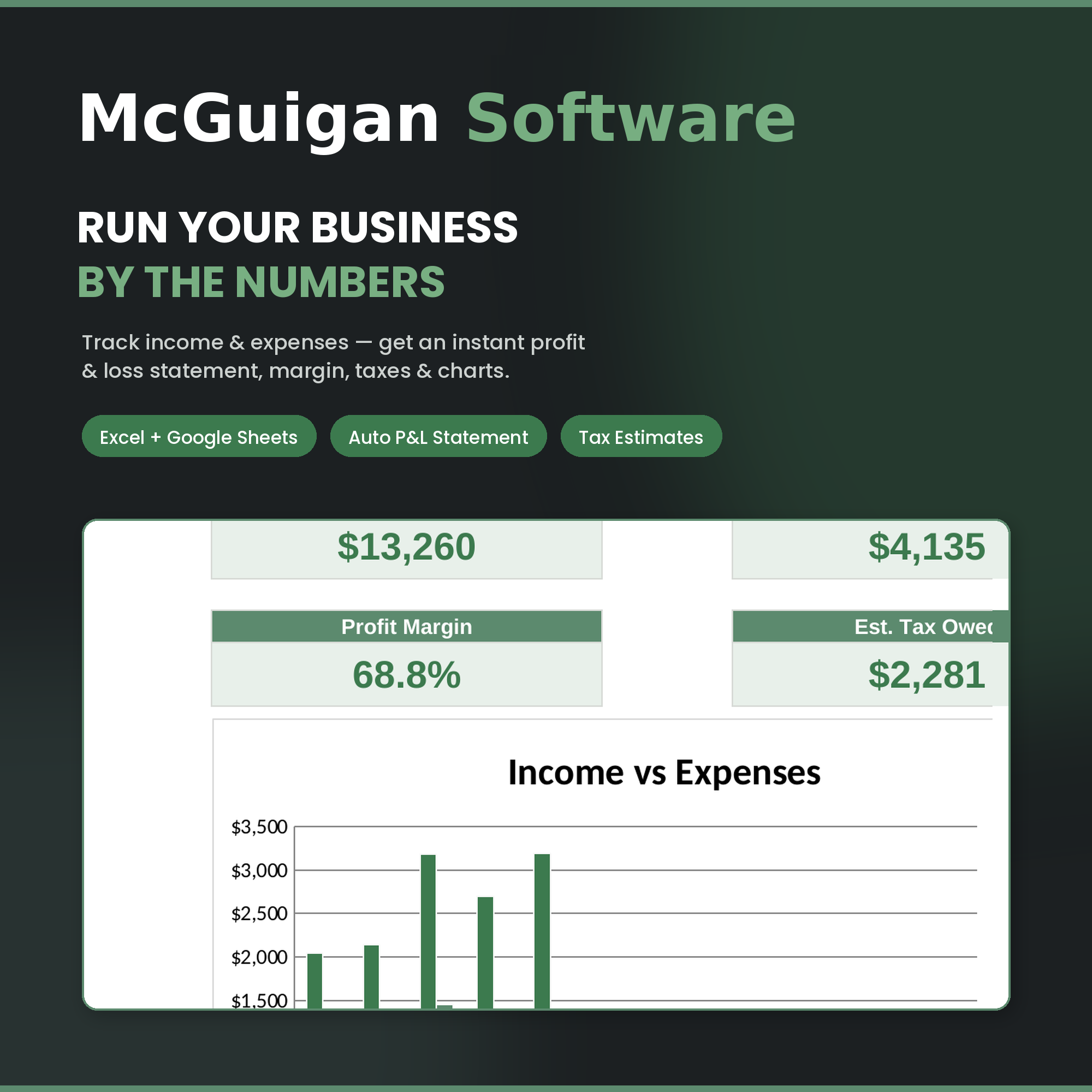 Small Business Finance Dashboard